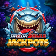 Логотип слота Razor Shark