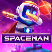 Логотип краш-игры Spaceman